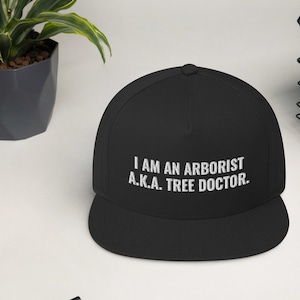 Arborist Hat: Cotton Twill Snapback Cap