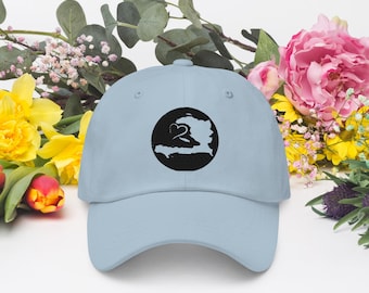 Haiti Map Dad Hat: Low Profile Cotton Twill Cap