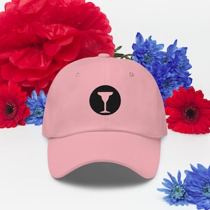 Margarita Glass Dad Hat: Low Profile Cotton Twill