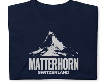 Matterhorn Switzerland T-Shirt: Mountain Souvenir Tee