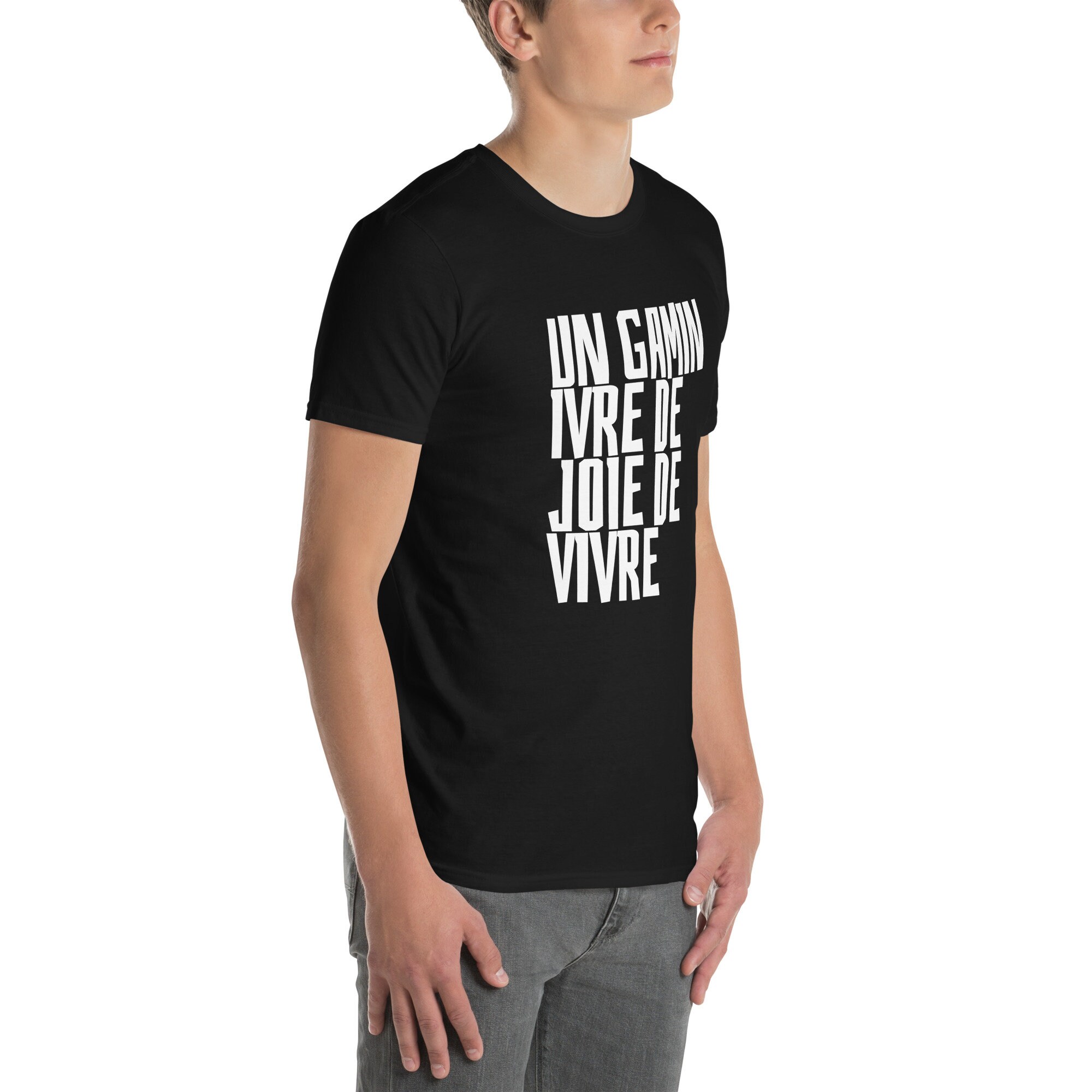 Joie De Vivre Shirt Un Gamin Ivre De Joie De Vivre Etsy Canada
