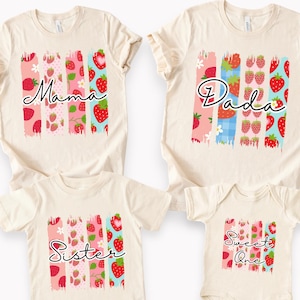 Berry First Family Birthday Shirt, Sweet One Family Shirts, Strawberry 1st Birthday Shirt, Matching Birthday Shirts, Birthday Squad Shirts
