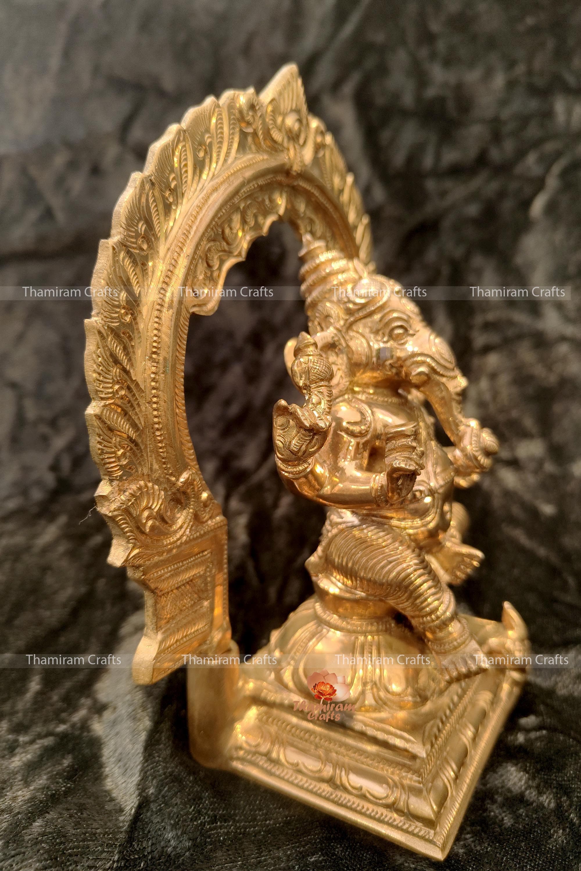 Panchaloga Vinayagar 7 Inch | Panchaloha Ganesh | Impon Statue ...