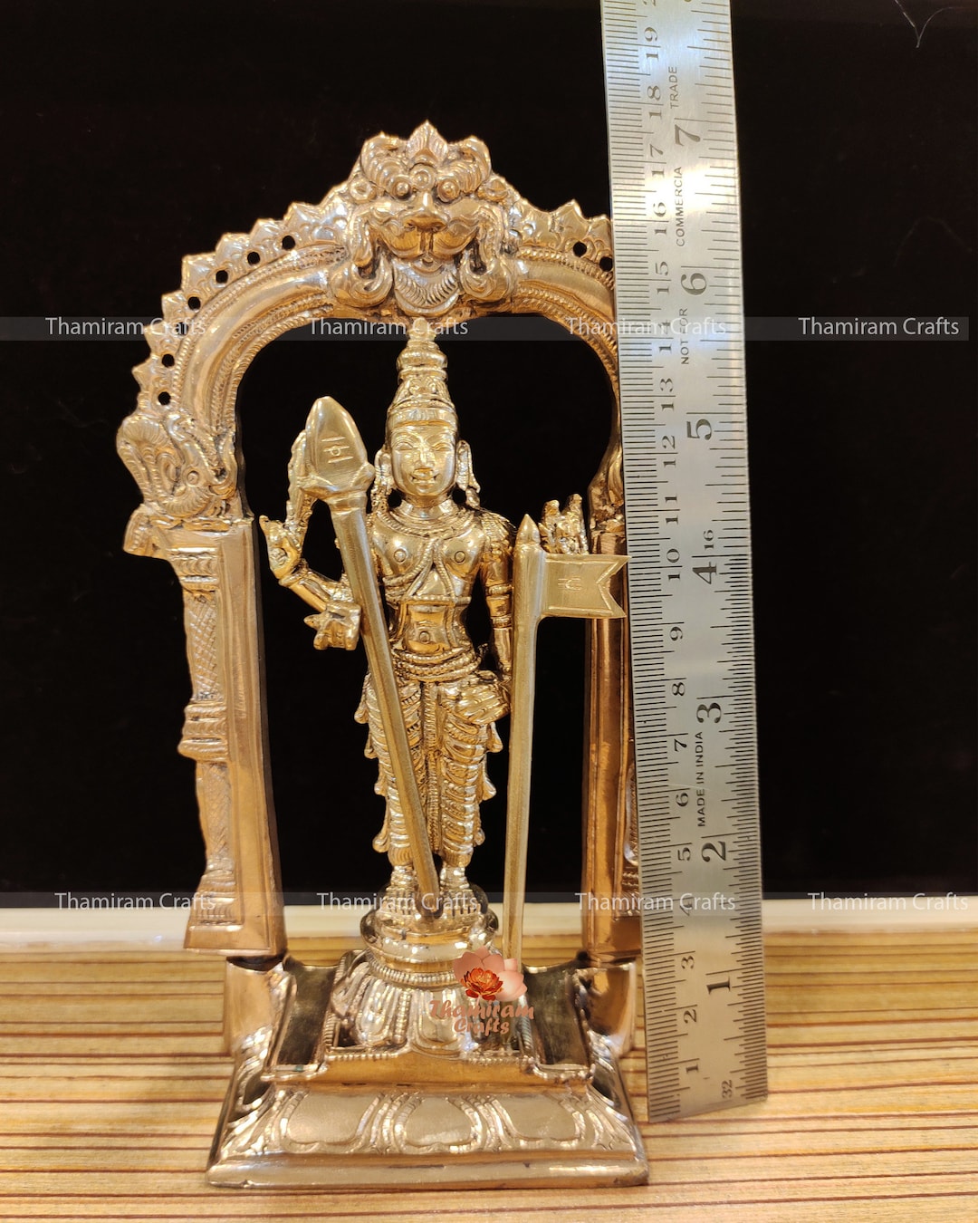 Panchalogam Thiruchendur Murugan Inches With Prabhai