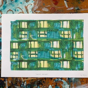 Cabmen's Shelter Pattern signed print