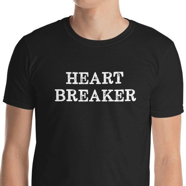 Regalo del día de San Valentín para él, camisa rompecorazones, camiseta de cumpleaños de los hombres, camisa del día de San Valentín feliz para los hombres, camiseta unisex S-3XL