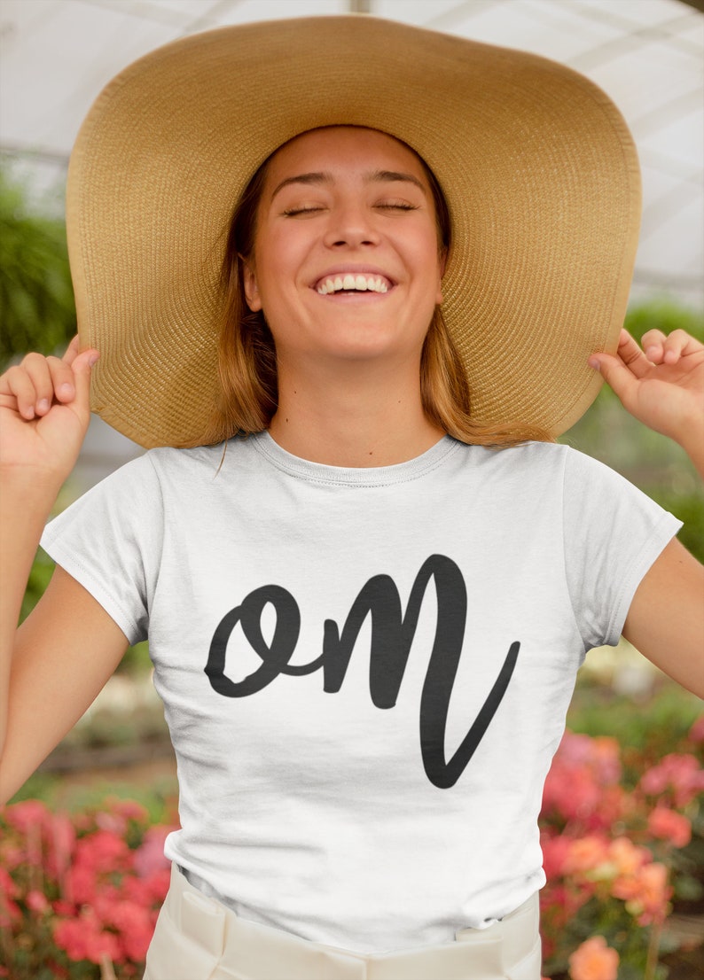 OM Yoga Shirt Inspiration Tshirt Mindfulness Gift for Yogi Meditation