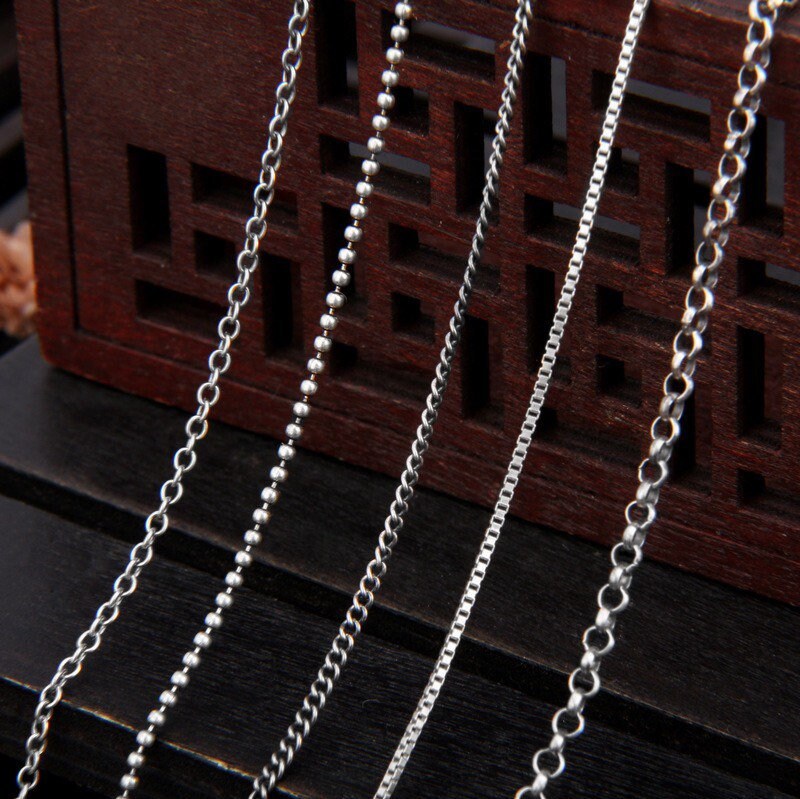 825 silver chain Etsy
