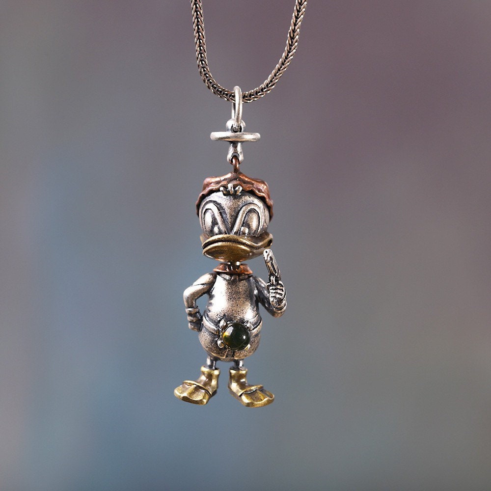 1pc Stainless Steel Necklace With Cartoon Character Pendant For Men And  Women, Save More With Clearance Deals