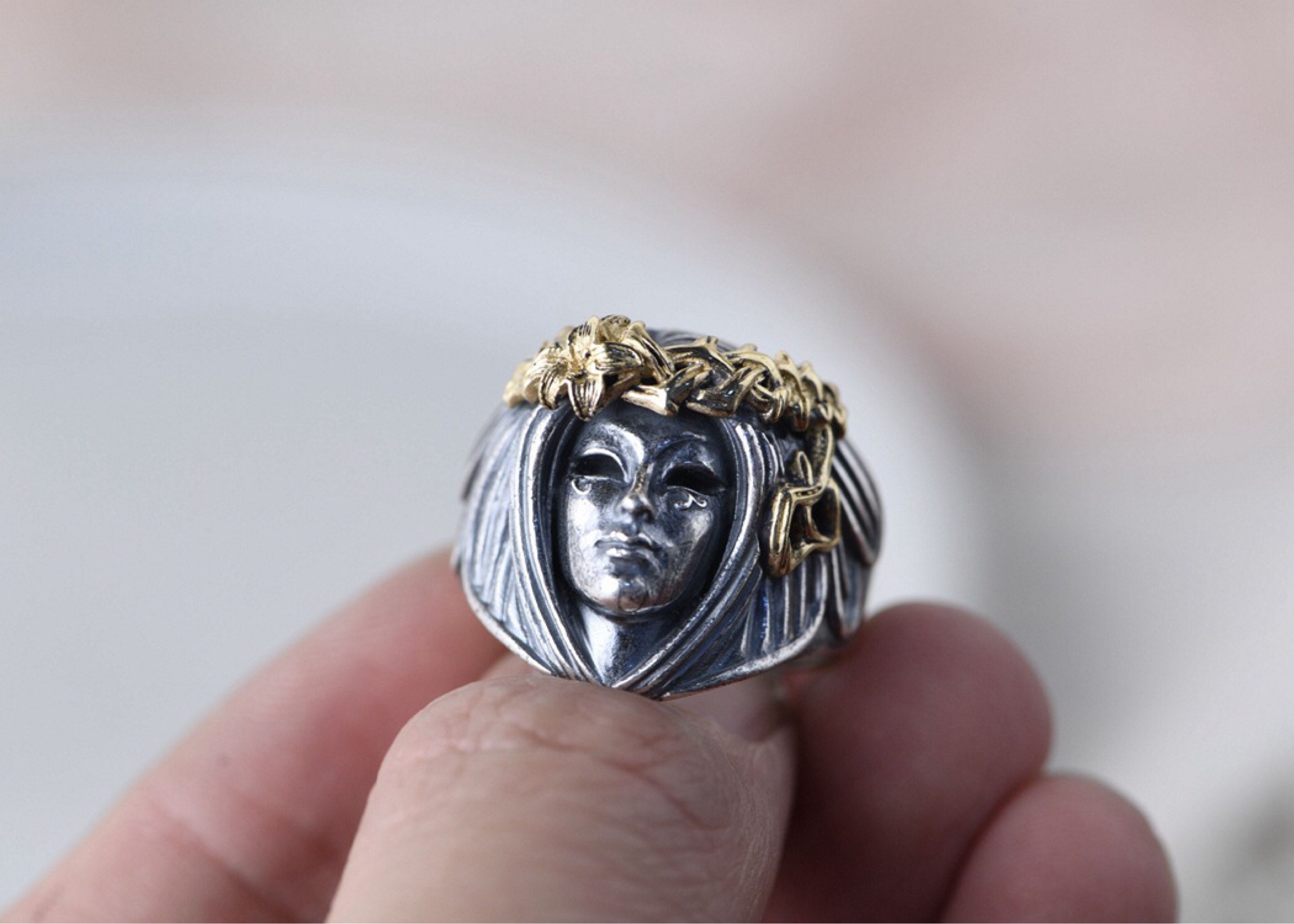 Sterling Silver Ring Lucky Fairy Ringgoddess Ringsilver Ring Etsy UK