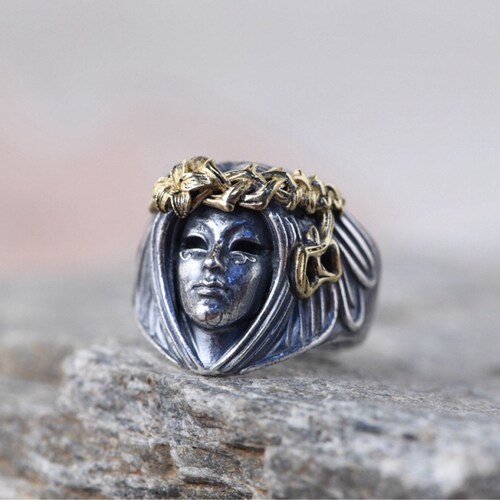 Sterling Silver Ring Lucky Fairy Ringgoddess Ringsilver Ring Etsy