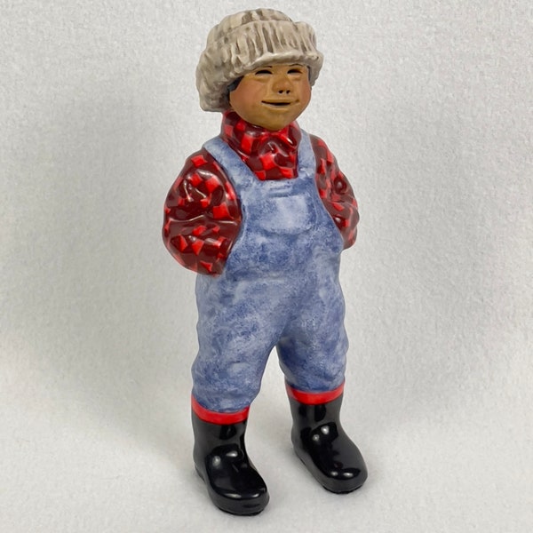 Vintage C Alan Johnson Figurine Charlie  1984 early number 55