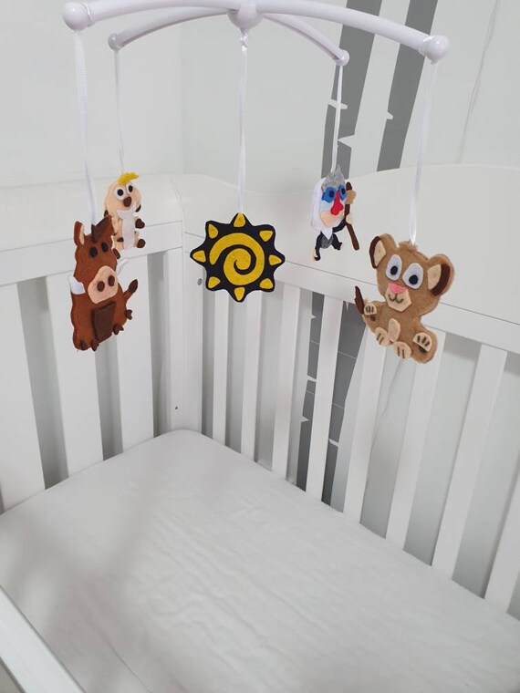 lion king cot mobile