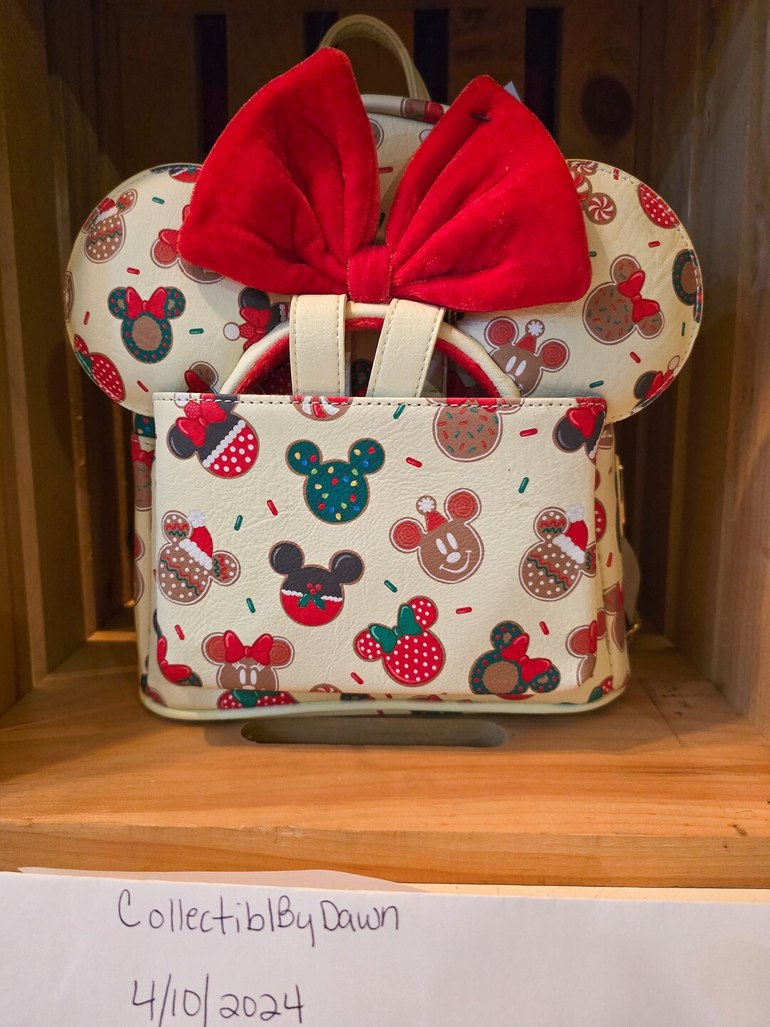 Minnie Mouse Loungefly Christmas Cookie Loungefly Disney