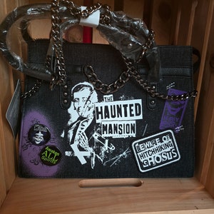 Loungefly Disney Parks Haunted Mansion Crossbody Bag Purse Exclusive Halloween NWT
