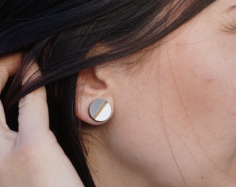 Half Moon Studs