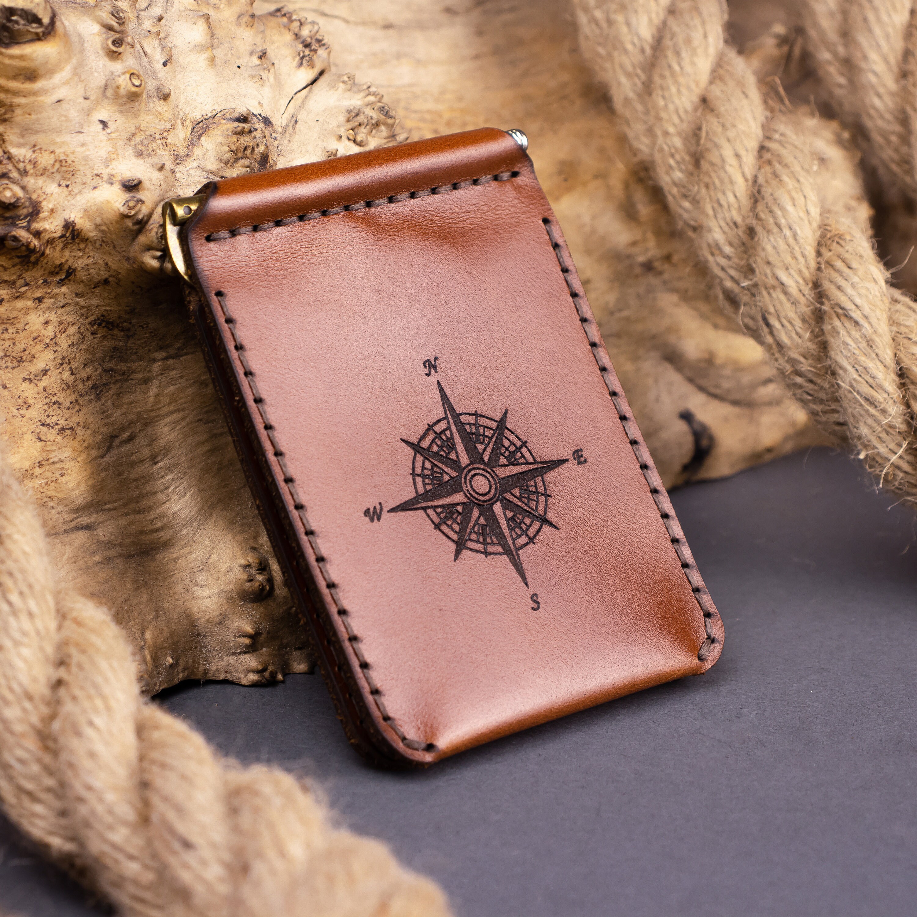 leather moneyclip wallet leather moneyclip wallet
