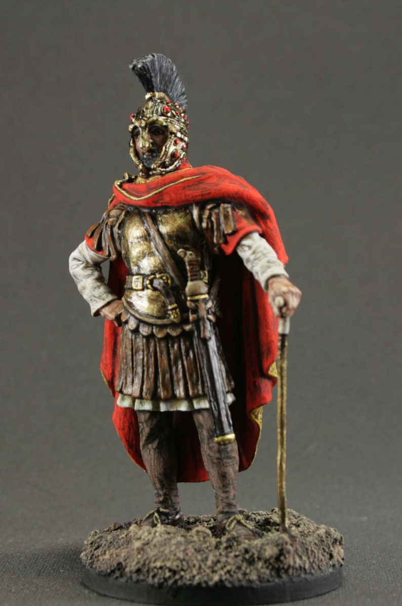 Roman Soldier Toys Hand Painted Toy tin soldiers 54 mm 1/32 Etsy