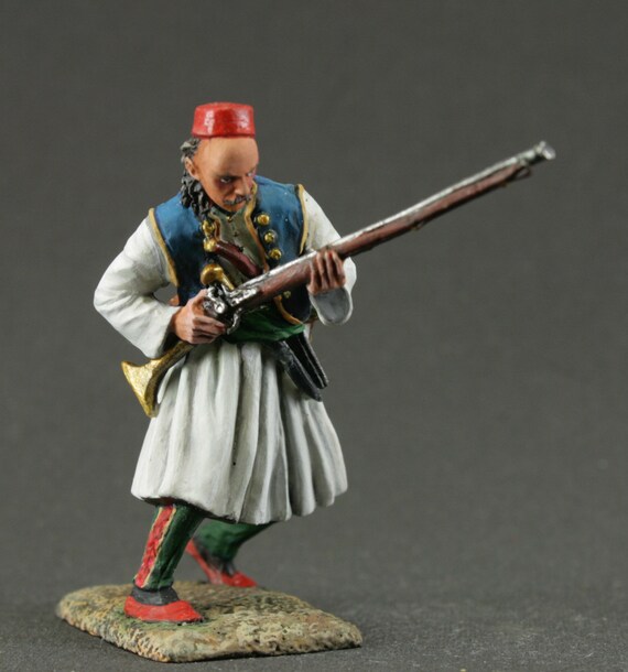 figure Tin soldier Scythian warrior girl 54 mm