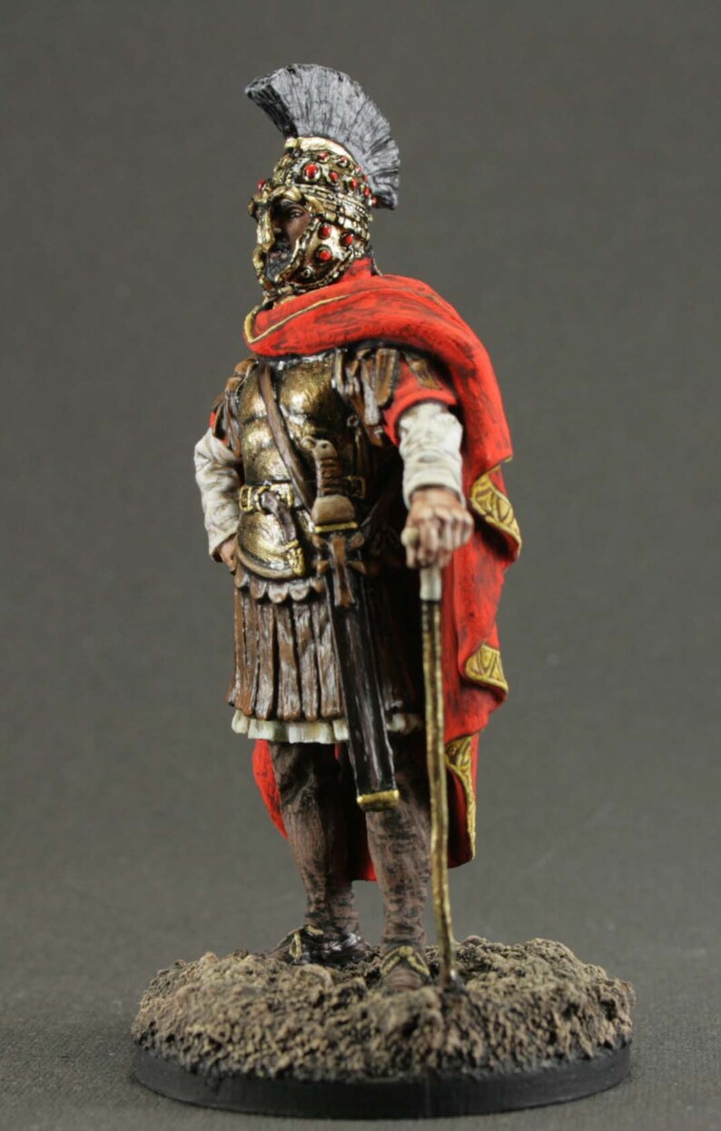 Roman Soldier Toys Hand Painted Toy tin soldiers 54 mm 1/32 Etsy