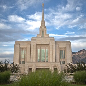 Ogden Utah Temple Photography : Digital Download for frame printing