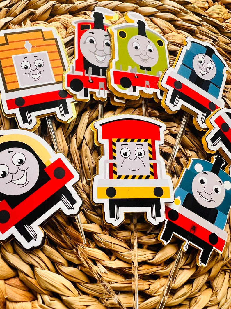 Train Birthday Cake Topper - Etsy
