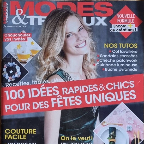 MODES & TRAVAUX,  magazine diy, neuf