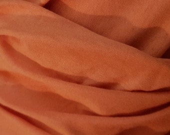 Viscose jersey, very beautiful drape. Price for 50cm, perfect for making t-shirts, leggings, baby bodysuits...