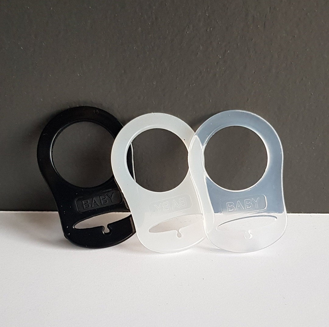 Silicone Mam Rings Dummy / Pacifier Attachment Adapters Etsy