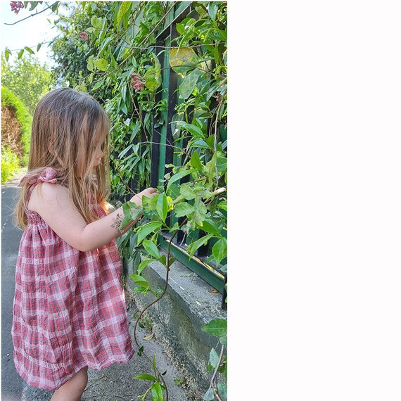 Cartamodello in PDF, abito da bambina taglia 80-122 (1-7 anni