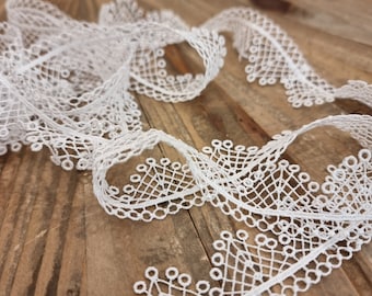 Romantic black or cream lace, high-quality lace, French made, DIY wedding, bohemian dress lace, haberdashery supplies