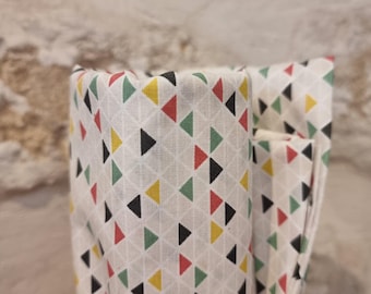 Printed Poplin Fabric Remnant 1 Meter, DIY Fabric, Oeko-Tex Cotton, Fabric for Dresses, DIY Blouses, Handmade Clothing, Children's Creations