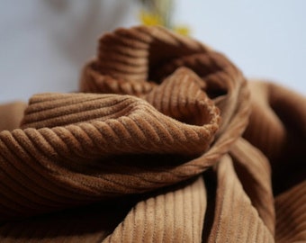 Tissu velours côtelé 100%coton (non-stretch) plusieurs couleurs, pour vêtements, accessoires (bananes!) ou ameublement
