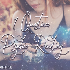 Lecture intuitive et psychique en 1 question -- Sans cartes de tarot/Oracle -- Posez toutes les questions que vous voulez ! -- Consultation gratuite