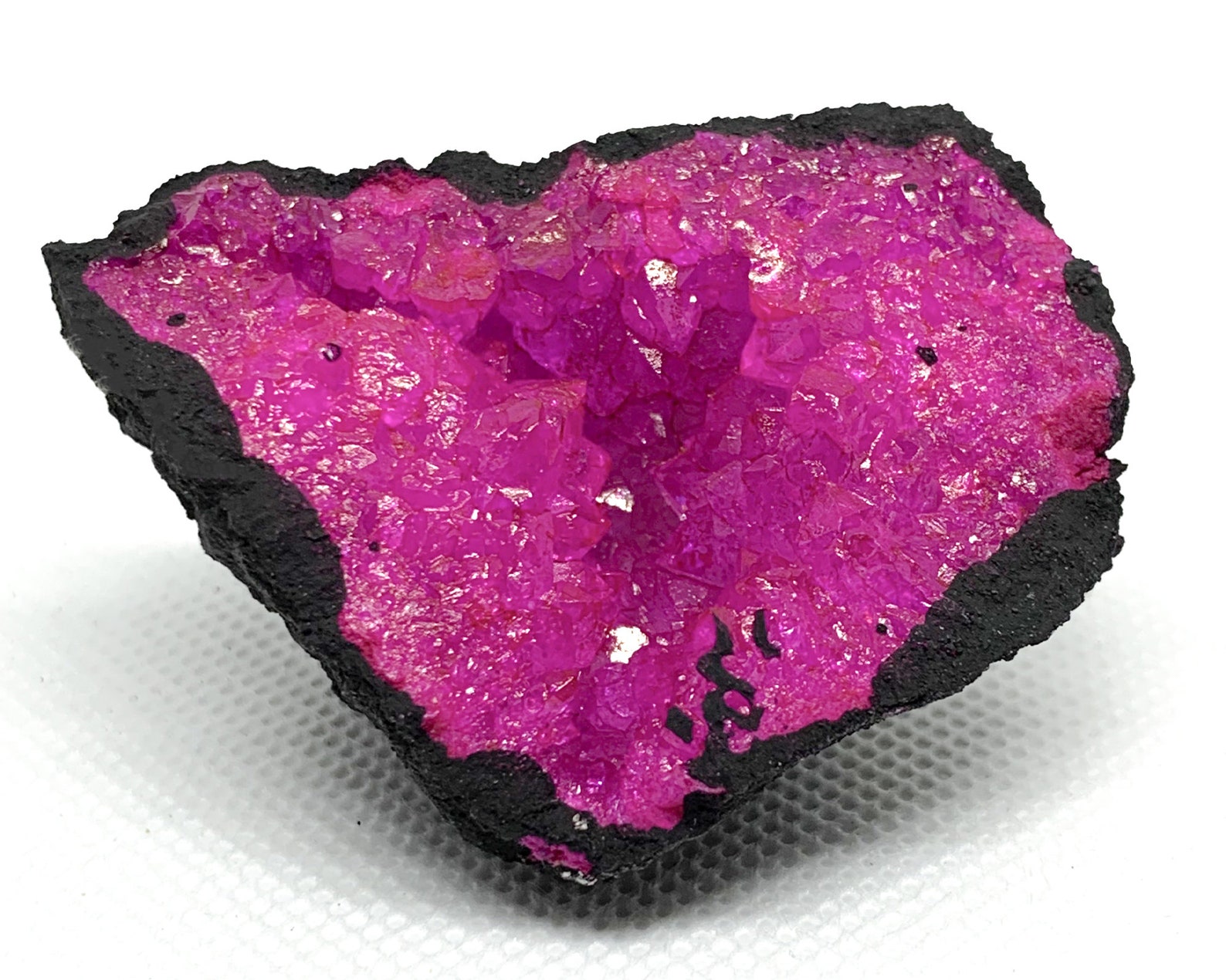 Dyed Pink Quartz Geode Whole Crystal Geode 2 Piece Rock | Etsy