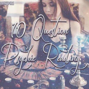 10 vragen Intuïtief en paranormaal lezen - Zonder Tarot-/Orakelkaarten - Vraag wat je maar wilt! -- Gratis consultatie