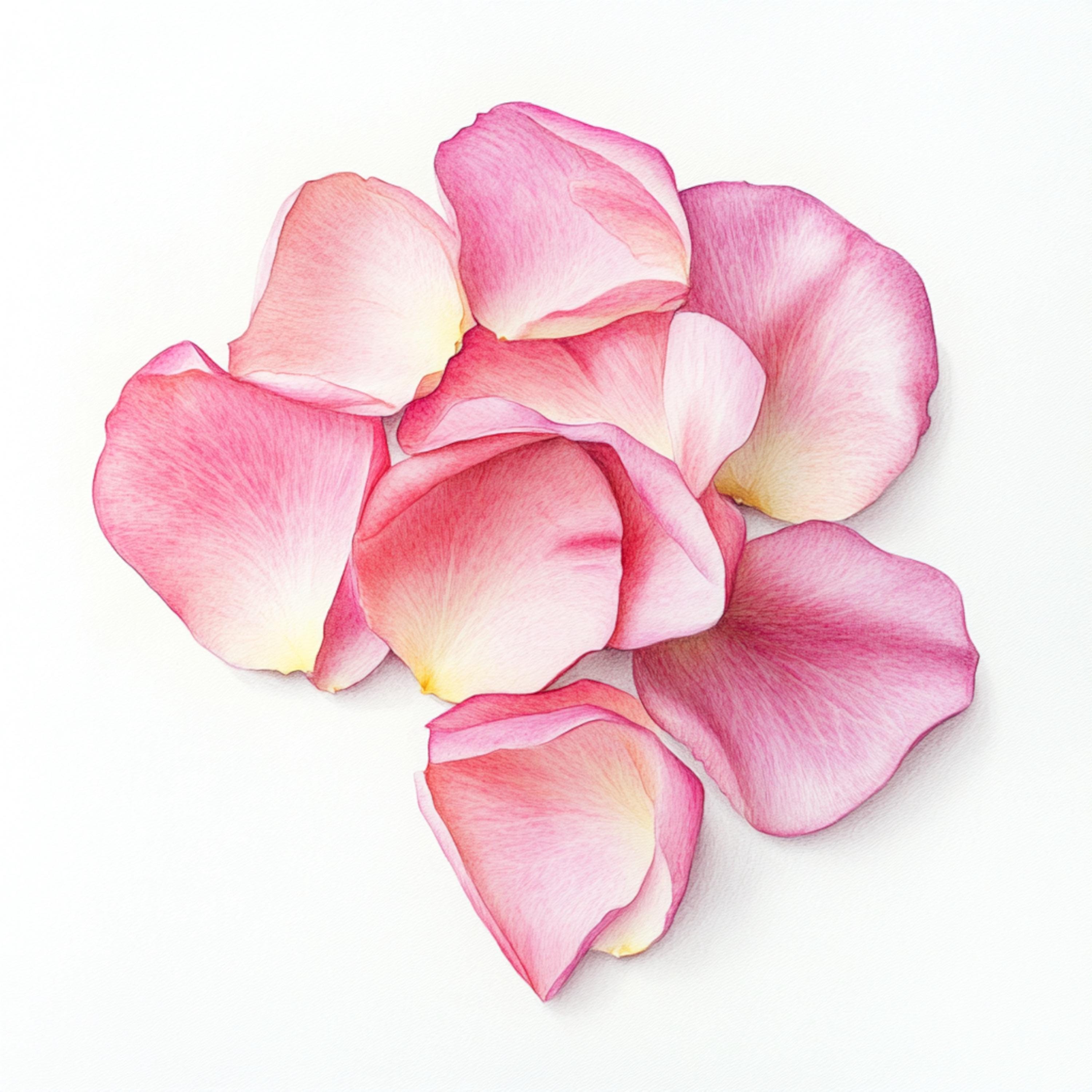 Prontable Pink Roses 10 Printable Pink Roses Petals, Pink Petals, Pink Flowers, Roses Petals ...