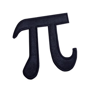 May include: Black felt patch in the shape of the mathematical symbol pi.