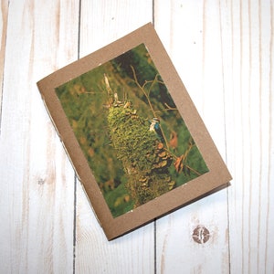 Carnet de notes - Le chercheur - Journal - Vierge ou avec des lignes - Format de poche - Papier kraft brun - Fabriqué à la main - Fête des mères - Anniversaire