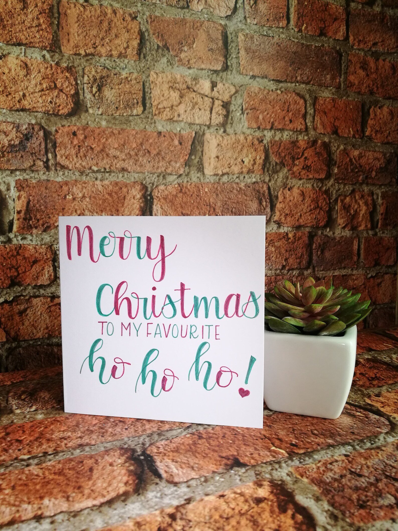 Handmade Christmas Card for A Friend. Humorous. Merry - Etsy