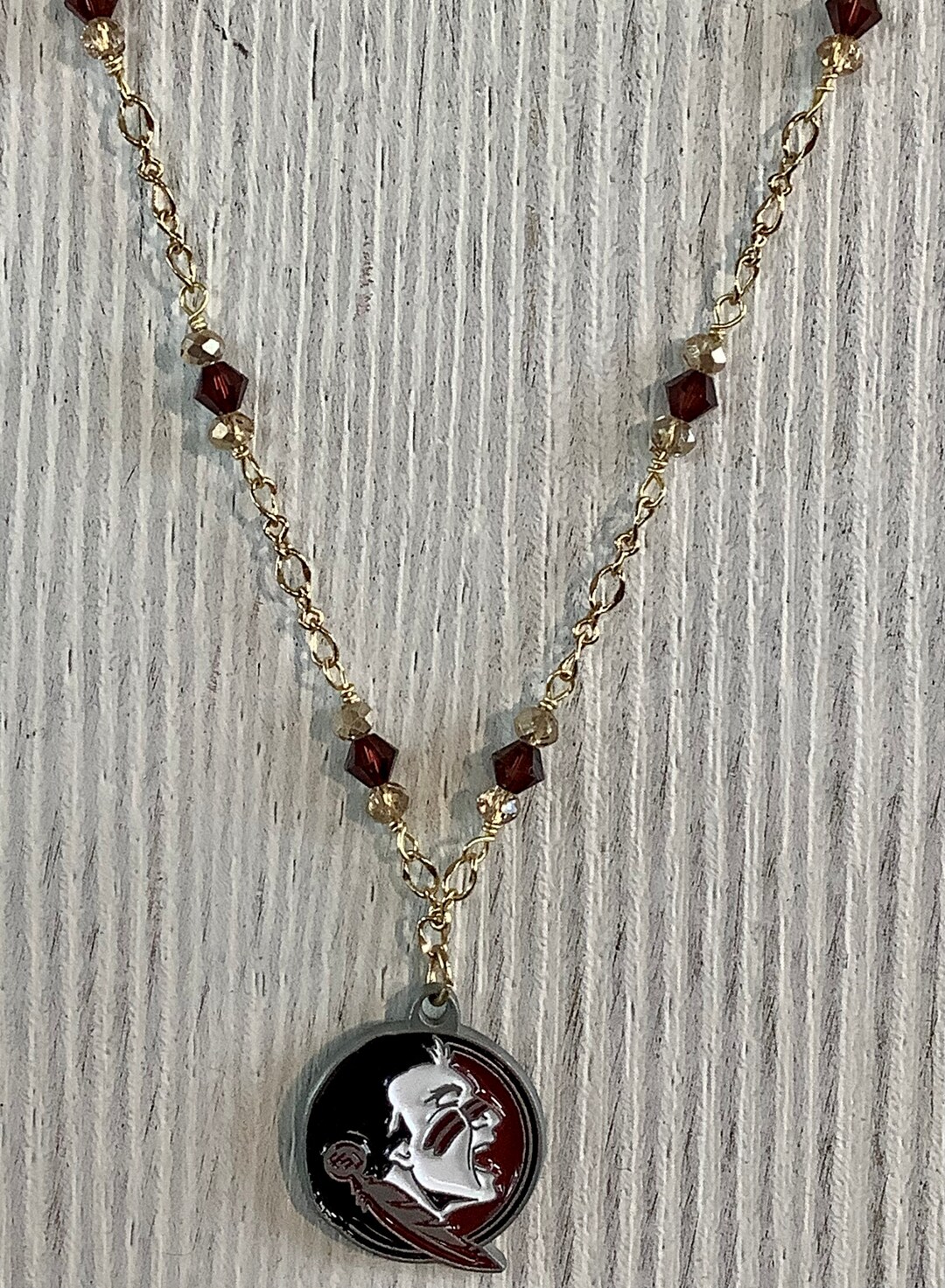 School Charm/colors: Florida State Seminoles Swarovski Crystals ...