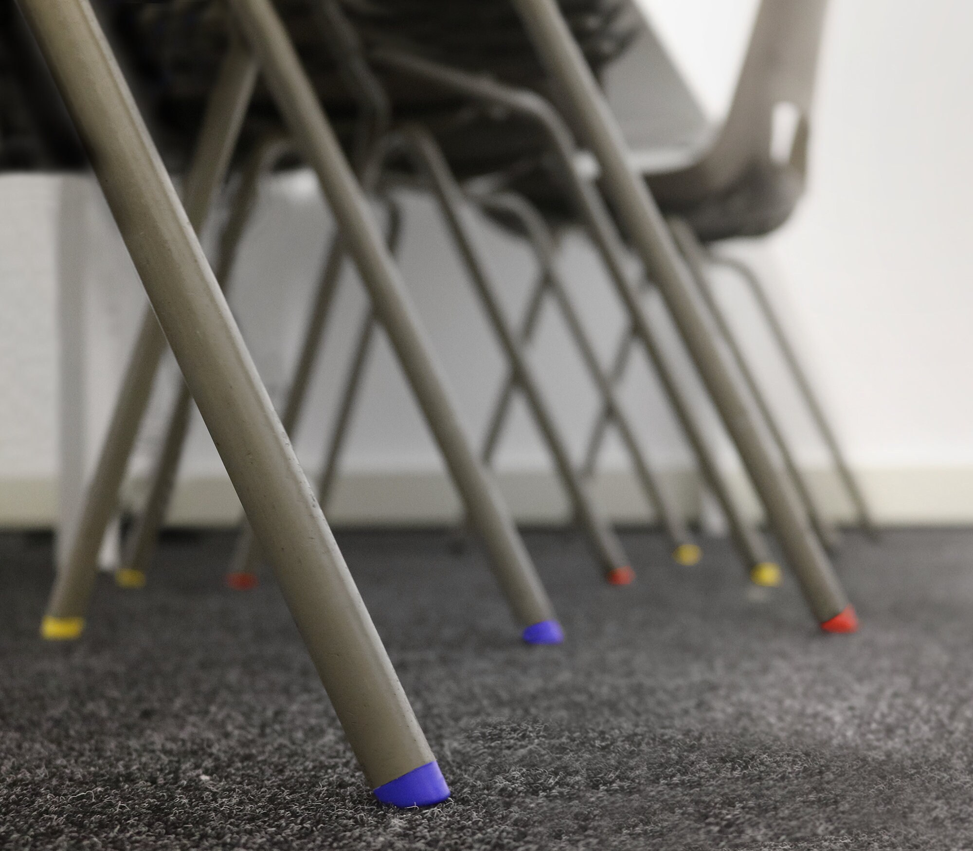 Grey Angled Furniture Feet Replacement School Chair Inserts Etsy UK