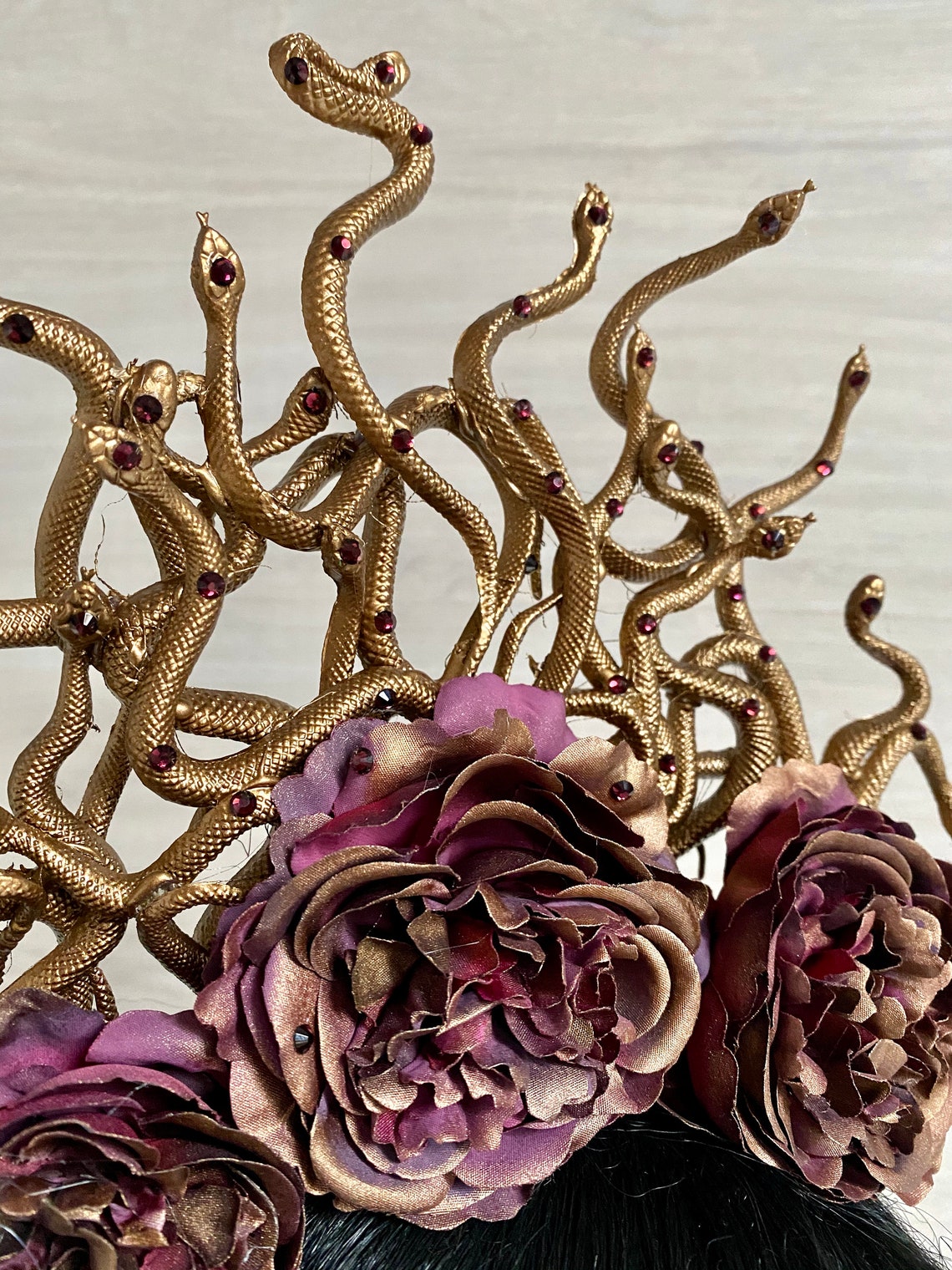 medusa snake headpiece