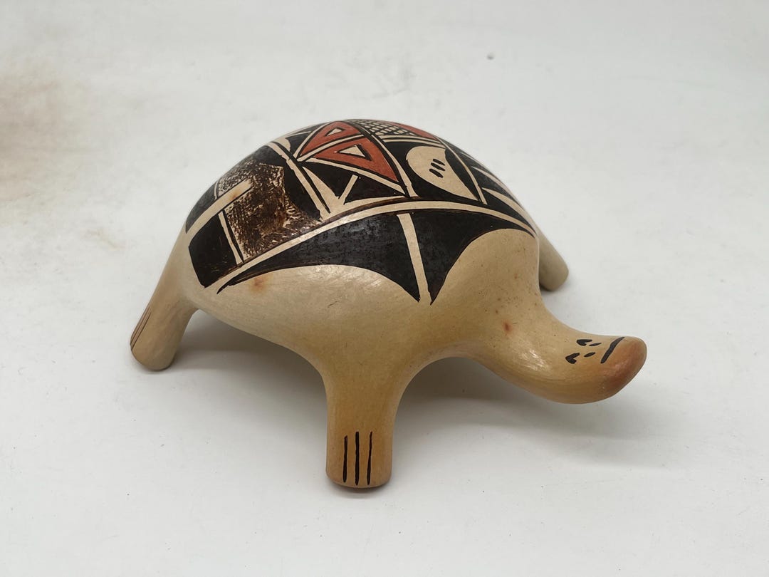 Native American Hopi Pottery Turtle Adelle Nampeyo - Etsy