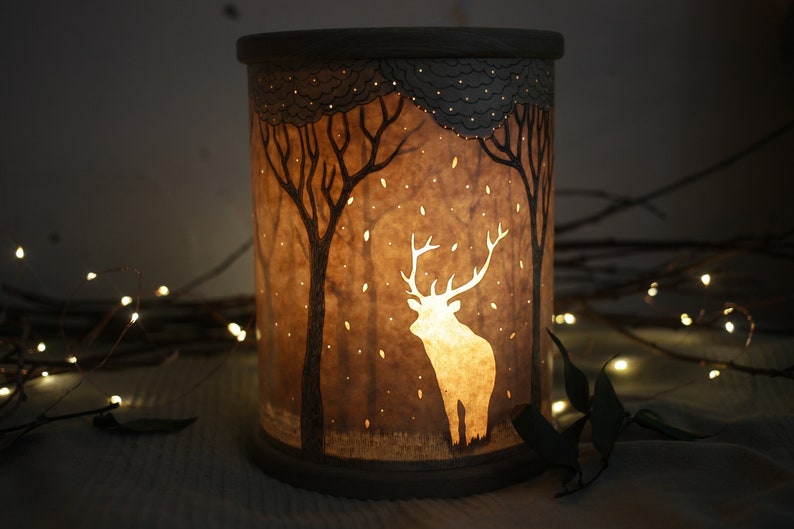 Download Magic deer woodland deer night light deer lantern forest ...