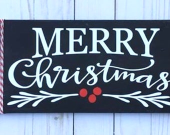 Download Merry Christmas Sign Etsy