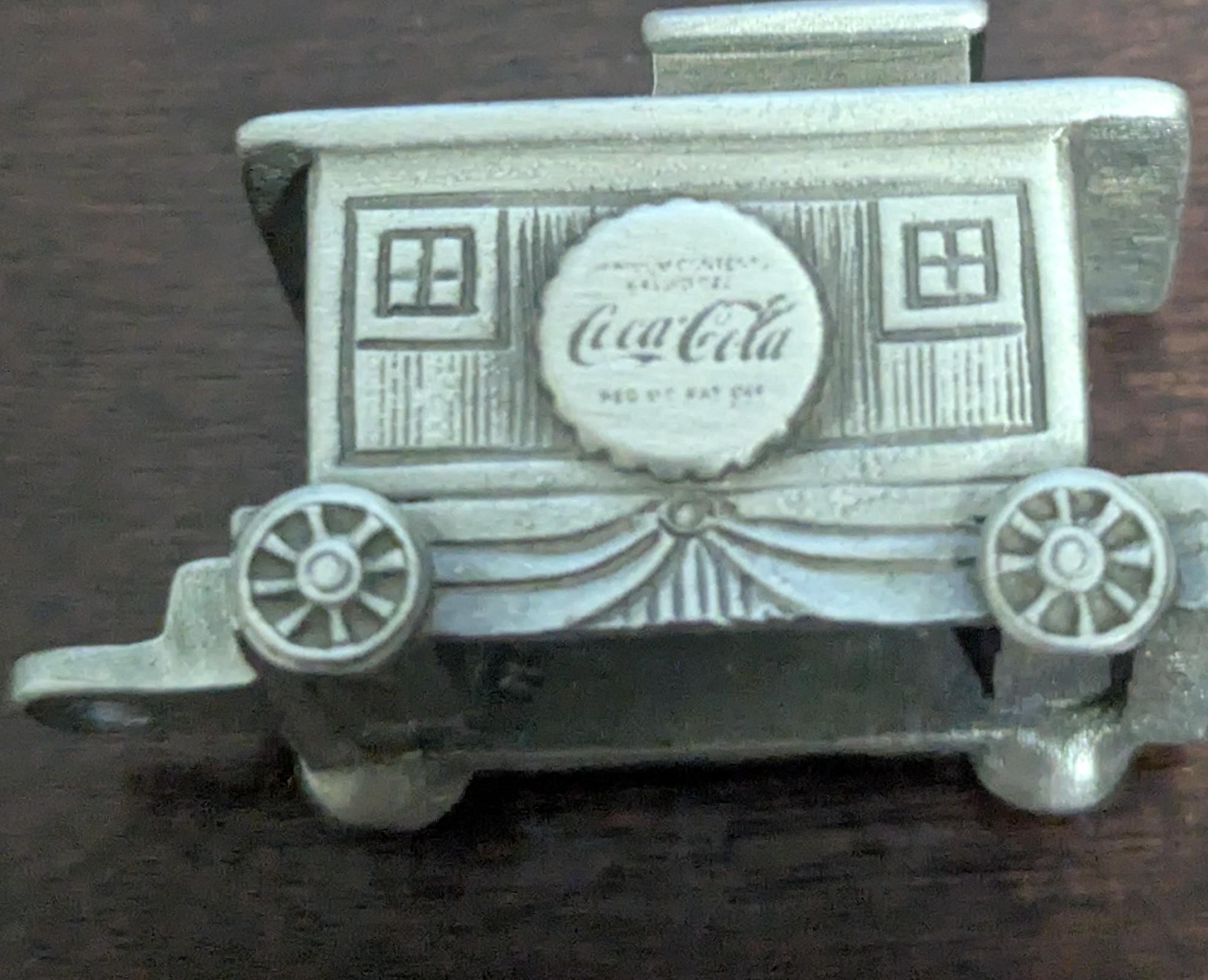 Coca Cola Pewter Train - Etsy
