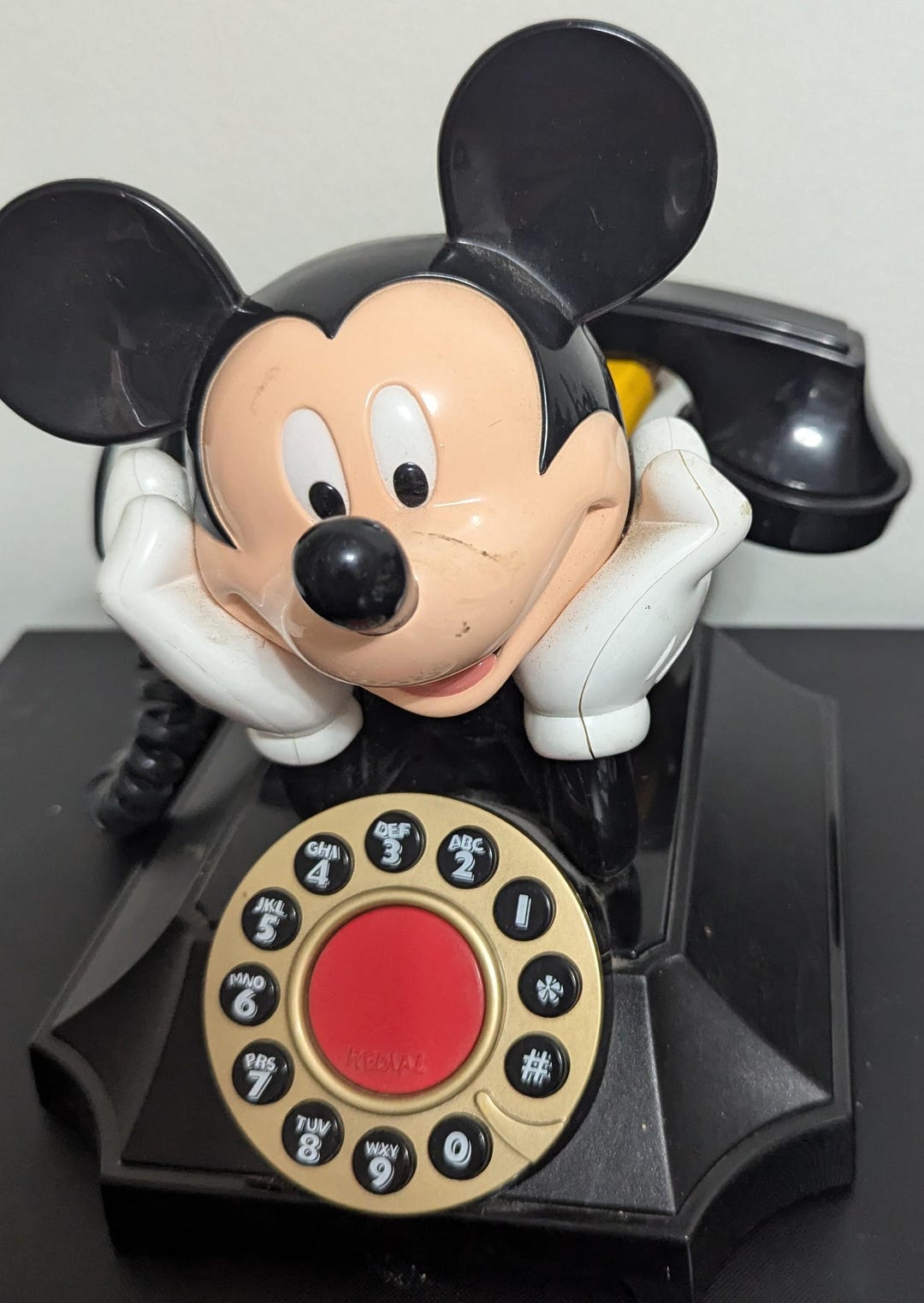 Mickey Mouse. Vintage 1990's Phone - Etsy