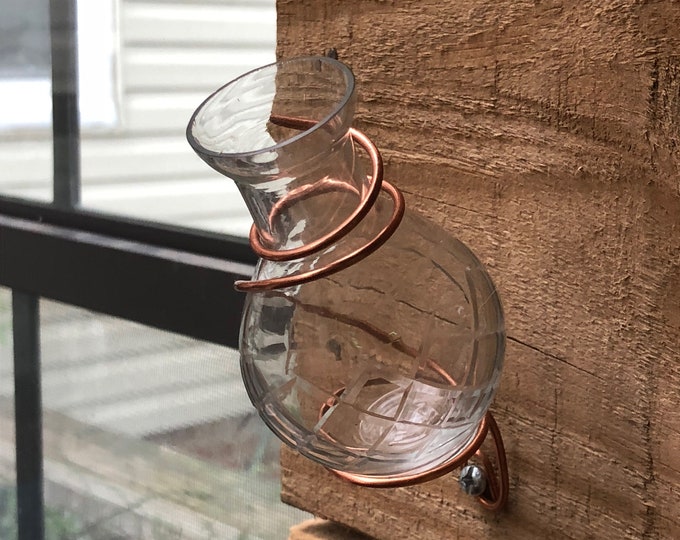 Wallmounted Bud Vase Etsy