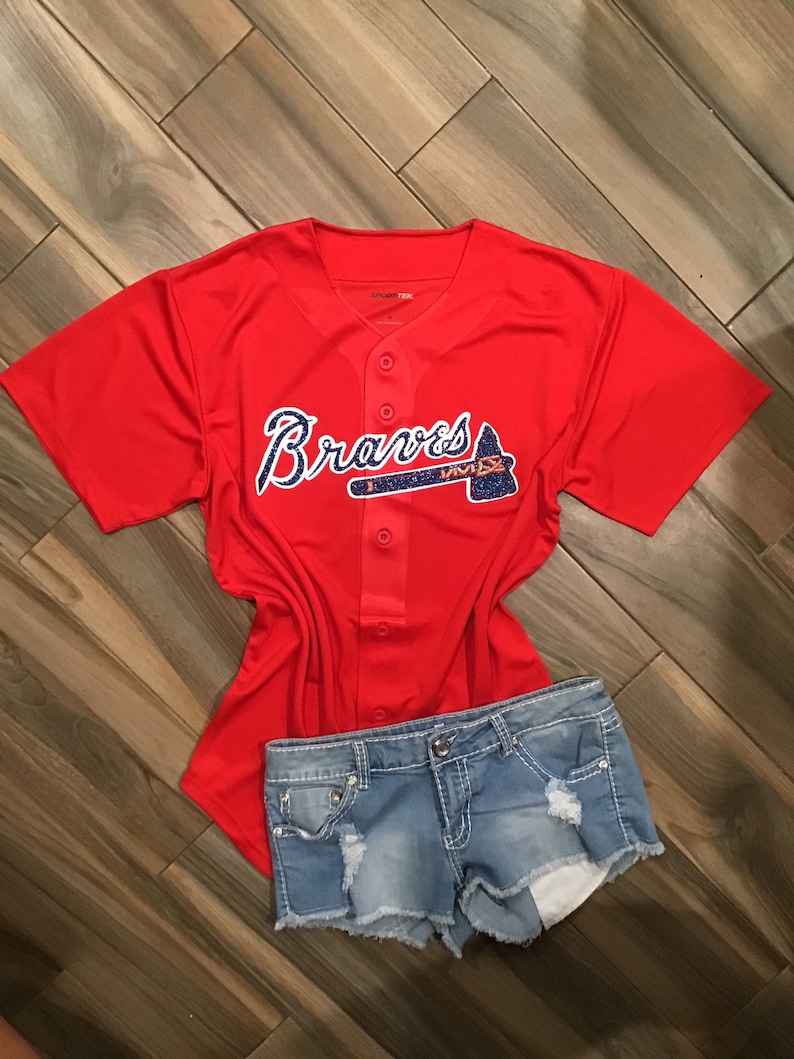 atlanta braves womens jersey